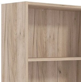 MADDIE - libreria sei ripiani moderno minimal in legno