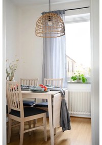 Tavolo da pranzo pieghevole in rovere laccato opaco , 120 x 80 cm Filippa - Rowico