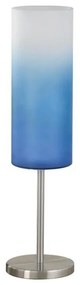 Eglo 85999 - Lampada da tavolo TROY BLU 1xE27/100W/230V blu