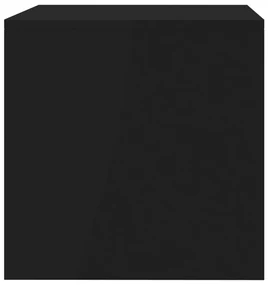 Mobile tv nero 80x40x40 cm in truciolato