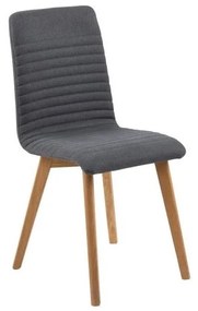 Set di 2 sedie da pranzo grigio antracite Arosa - Actona