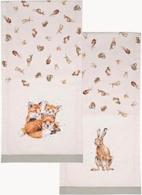 Runner in cotone Woodland