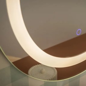 Zuma Line D2338-60-LED Specchio da bagno dimmerabile 36W/230V 3000/4000/6000K Ø60 cm IP44