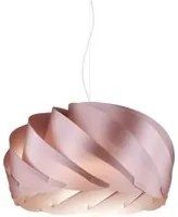 Sospensione Pink Metal in Metallo Cromato Cm. 26 x 15h