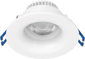 Eglo 902271 - Plafoniera da incasso per bagno SALABATE LED/4,9W/230V Ø8,8cm IP65 bianco