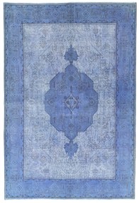 Tabriz Tappeto persiano 290 x 200 Blu (Iran) Annodato A Mano