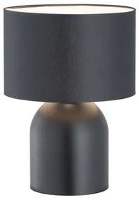 Lampada ASPEN LN1 BLACK E27 da Tavolo Scrivania e Comodino