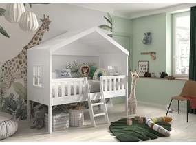Casa bianca/letto per bambini 90x200 cm Housebed - Vipack