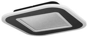 Plafoniera LED bagno e garage essentiel Macchioni, nero38 cm dimmerabile, 2360 lumen EGLO