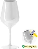 Calice vino in tritan 470 ml bianco