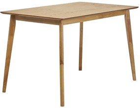Tavolo da pranzo scandinavo finitura frassino L120 cm ELION