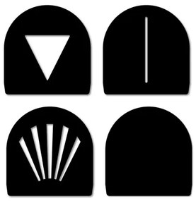 Nordlux - Applique LED da esterno CANTO 2xLED/6W/230V IP44 nero