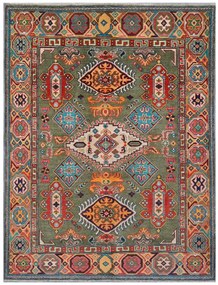 Kazak Tappeto 200x150 (Pakistan) Annodato A Mano