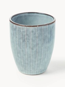 Set di 6 tazze senza manico fatte a mano Nordic Sea