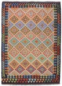 Kilim Tappeto 210x150 (Afghanistan) Tessuto A Mano