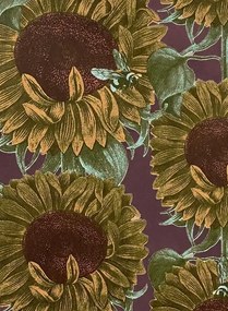 Studio Lisa Bengtsson Carta da parati Sunday - Purple