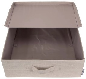 Scatola portaoggetti beige sotto il letto - Bigso Box of Sweden