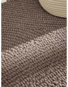 Passatoia grigio tortora in lana tessuta a mano 80x300 cm Eleni Taupe – Hanse Home