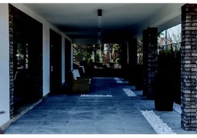 Zambelis E309 - Luce Spot da esterno 1xGU10/7W/230V IP54 nero