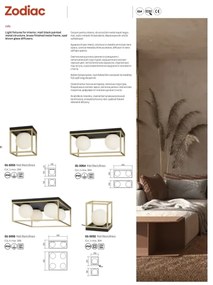 Redo 01-3052 - Lampada da tavolo ZODIAC 1xE14/28W/230V