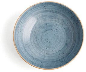 Piatto Fondo Ariane Terra Ceramica Azzurro (Ø 21 cm) (6 Unità)