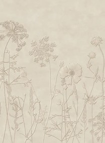 Eijffinger Carta da parati panoramica Silhouette Flowers - 350701