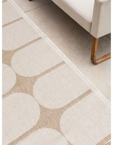 Passatoia da interno ed esterno beige/avorio 80x250 cm Duet Bowen – NORTHRUGS
