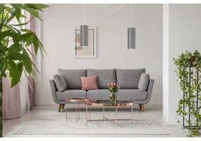 Lampadario a sospensione con filo ZIK 2xE27/40W/230V ragno grigio