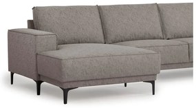 Divano angolare grigio-marrone (angolo sinistro) Copenhagen - Scandic