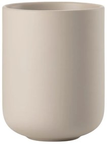 Portaspazzolino beige in gres Sensu – Zone
