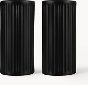 Set saliera e pepiera con struttura scanalata Goove 2 pz