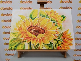 Stampa su tela – Splendido girasole