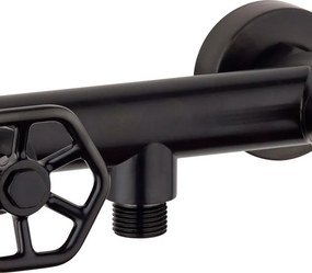 Rubinetto per doccia getto laminare cristallino Flower nero JACUZZI RUBINETTERIA