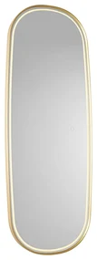 Specchio da bagno moderno oro con LED e dimmer touch - Geraldien