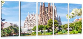 Quadri 5 pezzi – Cattedrale di Barcellona
