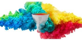 Immax NEO 07724L - LED RGB+CCT Lampadina dimmerabile GU10/4,8W/230V 2700K Wi-Fi Tuya