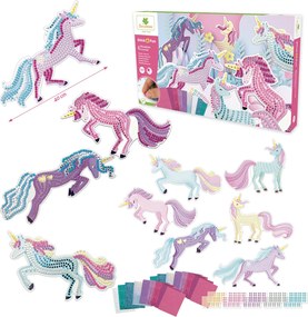 Stick & Fun - Set creativo XXL - Mosaico - Unicorni