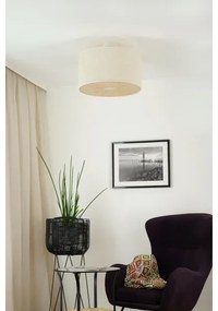 Brilagi - Lampadario a plafone COUNTRY ROLLER 1xE27/15W/230V diametro 45 cm color crema