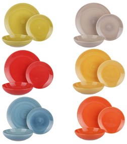 Servizio 18 piatti Allegro in ceramica