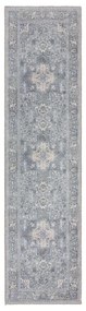 Passatoia lavabile verde con fibra riciclata 60x230 cm Windsor - Flair Rugs