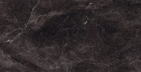 Mexen Merison Black gres smaltato rettificato G1, piastrella da pavimento e parete 120 x 60 cm, alta lucentezza