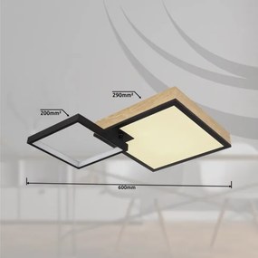 Globo 41392-21 - Lampada dimmerabile LED RGBW JACKY LED/21W/230V+LED/3W + DO