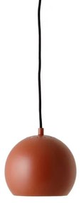 Ball Lampada a Sospensione Opaco Terracotta Rosso - Frandsen