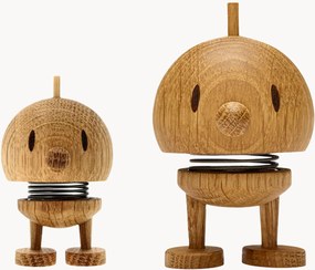 Set di 2 oggetti decorativi in legno di quercia Bumble