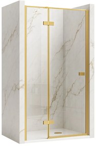 Porta doccia Rea Atlas 80 Brush Gold
