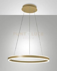 Palau lampadario a sospensione oro opaco d. 60cm a led 3000k - 60w ...