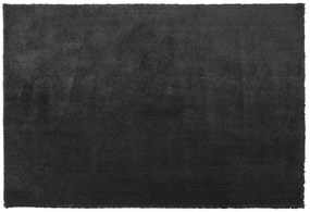 Tappeto shaggy nero 160 x 230 cm EVREN Beliani