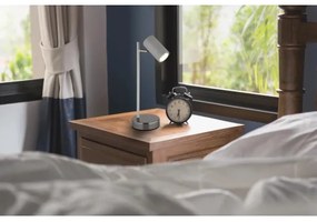 Globo 57911TS - Lampada da tavolo ROBBY 1xGU10/5W/230V grigio/antracite