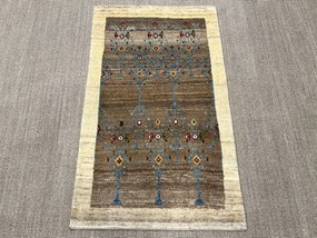 Gabbeh Tappeto persiano 140x80 Marrone (Iran) Annodato A Mano