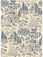 GP & J Baker Carta da parati Home Park - Royal Blue